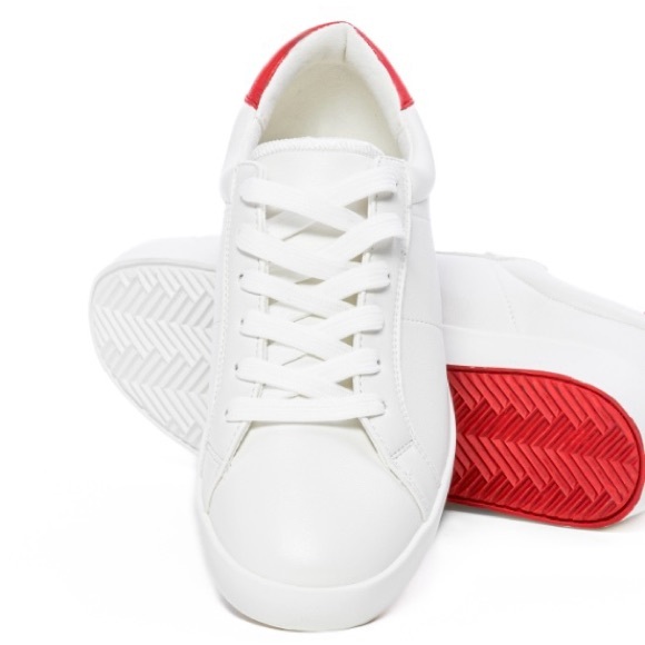 Creative Recreation Other - Creative Recreation Zeus Sneakers Men's Size 11 White Red Canvas Lace Up